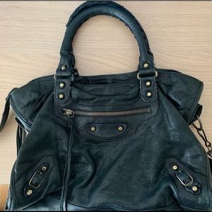 Authentic Balenciaga City Handbag - Black